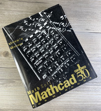 Math Soft Mathcad 5.0 Plus for Windows User Guide w/Quick Reference Book RARE picture
