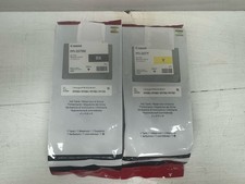 Genuine Canon PFI-207BK Black + PFI-207Y Yellow Ink Tank 300mL imagePROGRAF picture