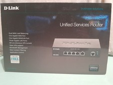 D-Link DSR-250V2 Business Unified Services VPN Router Gigabit 4 Port Dual WAN picture