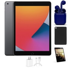 Apple iPad 10.2-Inch, Space Gray, 32GB, Wi-Fi Only, Essential Bundle - Good picture
