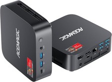 ACEMAGIC Mini Gaming PC, 32GB RAM 512GB SSD AMD Ryzen 5 7430U Win11 Pro WiFi 6 picture