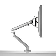 HERMAN MILLER CBS FLO MONITOR ARM + CLAMP MOUNT + CLIP + SCREWS (SILVER) picture