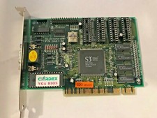 RARE VINTAGE CARDEX S3 TRIO 64 1 MB EXP TO 2 MB PCI VGA VIDEO CARD 9407-00 MXB72 picture