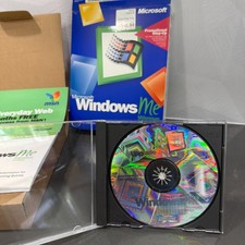 Microsoft Windows ME Millennium Rare Promotional Edition 2000 with NEW CD Ok BOX picture