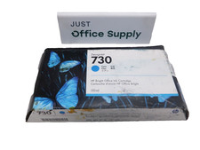 Genuine HP 730 Cyan P2V62A Bright Office 130ml  picture