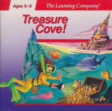 Treasure Cove PC MAC CD kids learn read solve problem word vocabulary math game picture