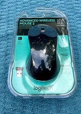 Logitech Signature L Plus Wireless Mouse - Large Size - Black - 910-007080 NEW picture