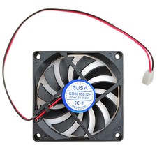 80mm PC Fan Micro Computer Case Slim Cooling 3200rpm Ultra Quiet 3pin 12V Power picture