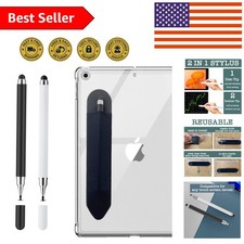 Universal Capacitive Stylus with Dual Tips for Tablets - Elegant Design Included picture