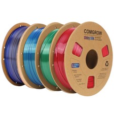 4KG Comgrow Tri-Colors Silk PLA 3D Printer 1.75mm Filament Accuracy +/- 0.02 mm picture