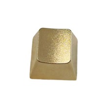 1PC Metal Keycap Matte Gold Zinc Alloy Keycaps Replaces for Mechanical Keyboards picture
