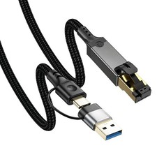 Ethernet to USB Cable Gigabit LAN Internet Cable 1000Mbps High Speed RJ45 to ... picture