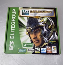 ECS HT2000 GeForce 6100SM-M (V1.0/1.0A) Motherboard + Extras - NEW picture