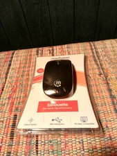 Black Manhattan Silhouette Wired Optical Mouse. New And Sealed. Large stock. picture