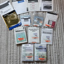 Vintage NEW Lot of 1990-2000s Windows 95, 98, Office 97.2 , Bookshelf 99 Disc picture