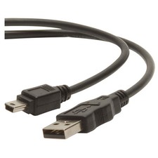 USB 2.0 Cable A to Mini B Black 2m (6.6 ft.) picture