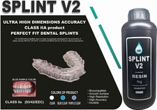 DLP SLA LCD  3d printer  SPLINT  resin for manufacturing splints picture