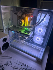 Custom/Whitebox White Gaming Desktop Tower PC w/ GeForce RTX, RGB Lighting picture
