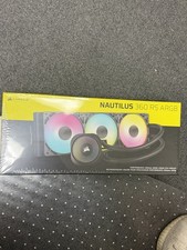CORSAIR - NAUTILUS 360 ARGB Liquid CPU Cooler with RS120 ARGB Fans - Black picture