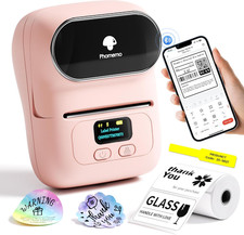 Label Printer - M110 Thermal Label Printer Barcode Label Maker Mini Bluetooth St picture