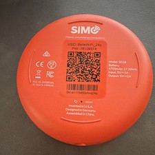 Simo Solis Lite S018 Orange Multi-Carrier Tri-Band Mobile WiFi Hotspot picture