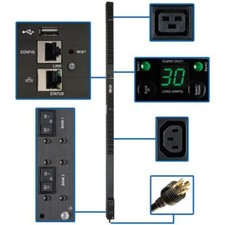 5.5kW Single-Phase Monitored PDU, LX Interface, 208/230V Outlets (36 C13/6 C19), picture