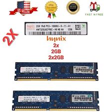 2x Lot Hynix HMT325U6CFR8C-H9 (2X2GB) PC RAM 10600U Desktop RAM 2GB picture