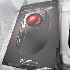 ELECOM DEFT PRO Trackball Mouse, Wired, Wireless, Bluetooth 3 Types Connection,  picture