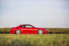 Cars 2001 nissan silvia coupe red Desk Mat Stitched picture