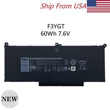 NEW OEM F3YGT Battery For Dell Latitude 12 7280 7290 7380 7390 2X39G DM3WC 60WH picture