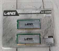 Leven Lares DDR3 RAM SO-DIMM PC3-12800 1600Mhz 8GB Kit (2x4GB) picture