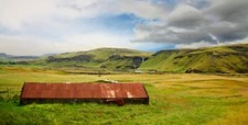 Landscape iceland nature nordic Custom Gaming Mat Desk picture