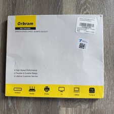 Orbram Cat 8 Braided Cable 30ft, High Speed Heavy Duty - Network / Gaming picture