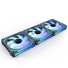COSMIQ 120Mm PC RGB Fans Computer Case Fans, 5V 3-PIN Connector Daisy Chain PWM picture