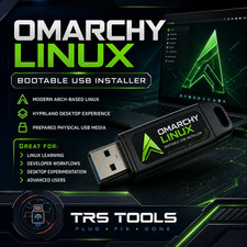 Omarchy Linux Bootable USB 64 Bit – Prepared Installer Media | TRS Tools picture