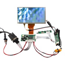 VGA AV LCD Controller Board 7inch AT070TN92 800X480 Resistive Touch Display picture
