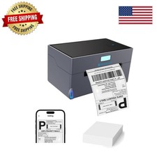 Thermal Shipping Label Printer 4x6 Bluetooth Shipping Printer Small Business picture