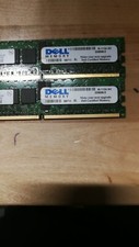 Pair of Elpida 1GB DDR2 RAM Memory Module- EBE10RD4AGFA-4A-E . picture