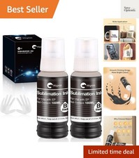 Sublimation Ink Refilled Bottles Compatible for ET2400 ET2720 ET2760 ET2750 E... picture