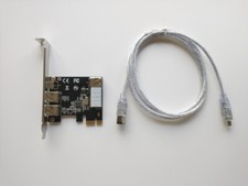 Firewire MiniDV Video Capture PCI-E Card for Windows 11 / 10 Desktop PC. picture