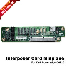 New Dell Poweredge C6220 Interposer Card Midplane F2XD0 w/Bracket 35T21 0F2XD0 picture
