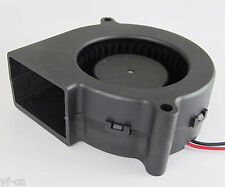 1pc Brushless DC Cooling Blower Fan 75mm 7530 75x75x30mm 5V 12V 24V 2pin/2wire picture