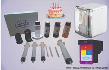 Compatible Deluxe Refill Kit For Koffy EdiLite Edible Ink Cartridge picture