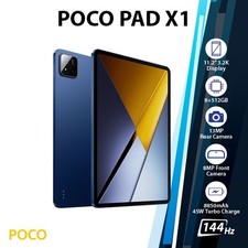 (Wi-Fi) Xiaomi POCO Pad X1 Android PC Tablet (8GB+512GB/BLUE/Octa Core/Global) picture