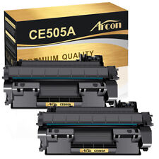 2 Pack Black CE505A Toner Cartridge For HP 05A LaserJet P2035 P2035n P2055dn picture