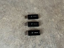 LOT OF 3 Microsoft 1123 2.4Ghz Transceiver USB Dongle Wireless  Keyboard/Mouse picture