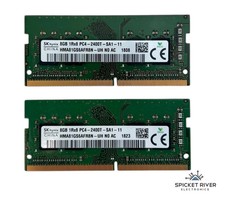 Lot of 2 - SK Hynix 8GB 1Rx8 PC4-2400T DDR4 SODIMM RAM LIFE TIME WARRANTY picture