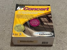 Cakewalk In Concert Academic Edition 30+ Songs Virtual Keyboard New Sealed Rare picture