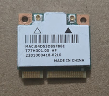 WiFi Atheros AR5B125 802.11BGN Mini PCI-E WLAN Wireless Adapter Card T77H301.00 picture