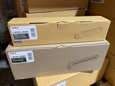 OKI Okidata Pro910 Pro930 Toner + Drum 52123504 56124904 BLACK Genuine OEM picture